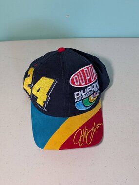 Jeff Gordon #24 Chase Authentics DuPont Racing Snapback 100% Cotton Hat Vintage